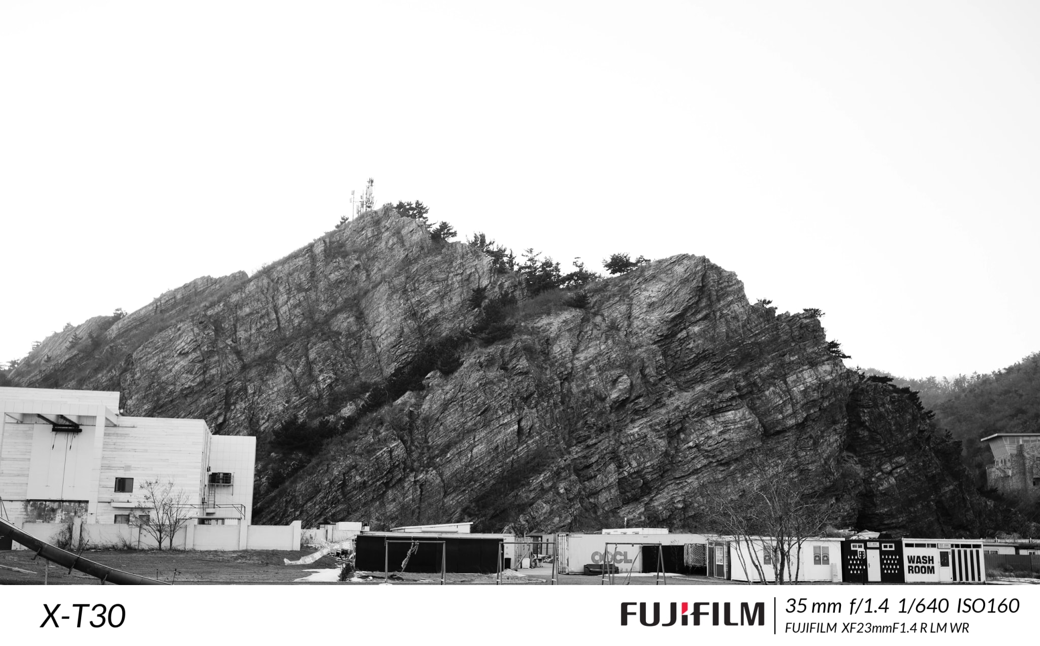 被挤上来的山（大连）